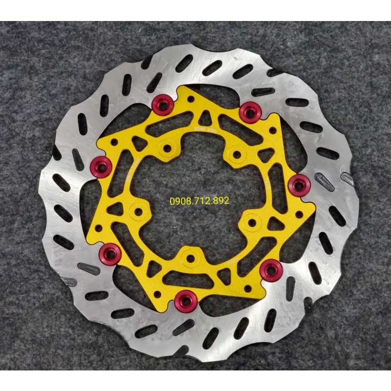 Đĩa thắng lòng nhôm 260mm 4 lỗ và 5 lỗ gắn vario _click_ yamaha và honda
