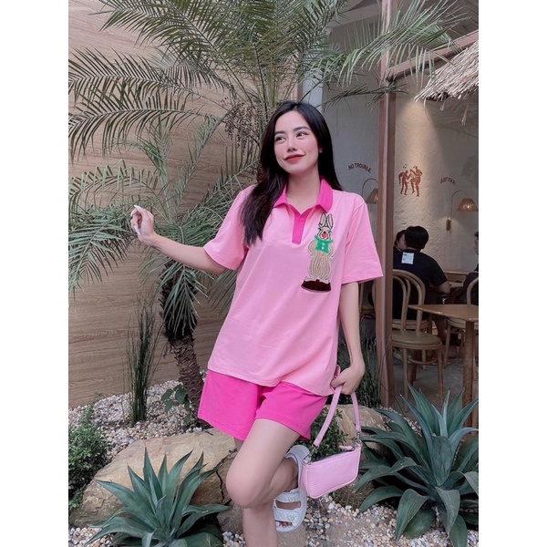 [ CHUBBY BIGSIZE ] SET BỘ THỎ HỒNG SIZE LỚN