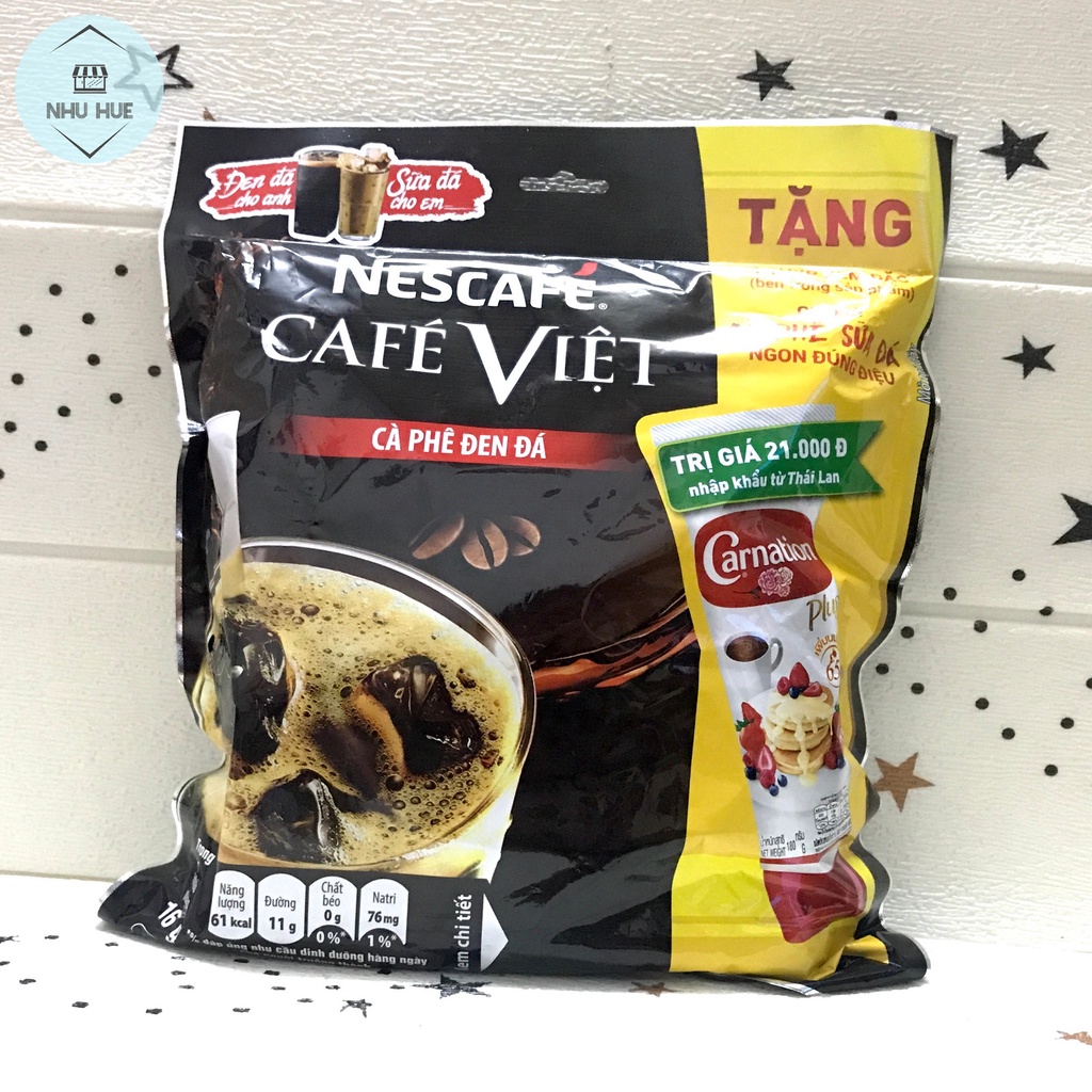 Cà phê Nescafe Việt đen đá