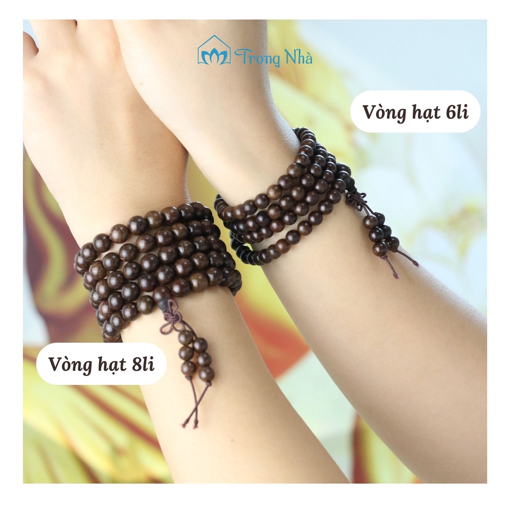 Chuỗi vòng tần bì, chuỗi vòng phong thủy 6li 8li - Bình An, May Mắn - Trong Nhà