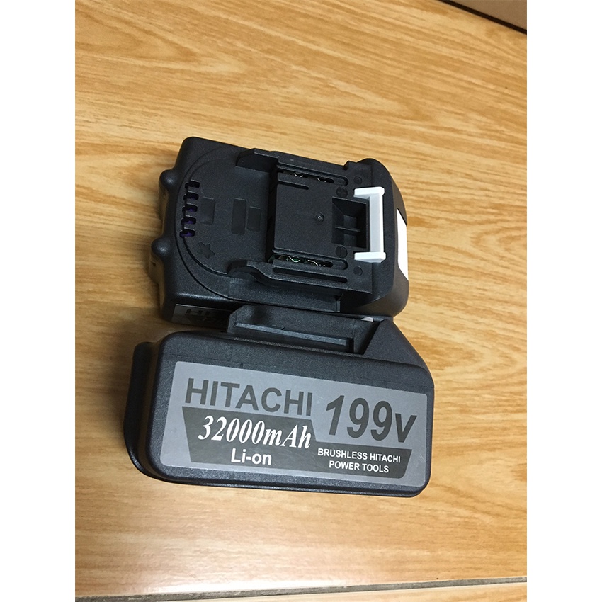 Pin dùng chung cho: Máy cưa cầm tay; Máy rửa xe máy; Máy siết bulong của Hitachi 199V