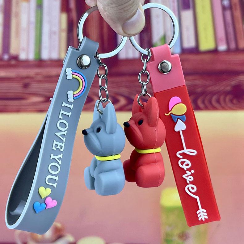 PVN50954 Móc khóa cún Hàn quốc hoạt hình dễ thương đủ màu sắc