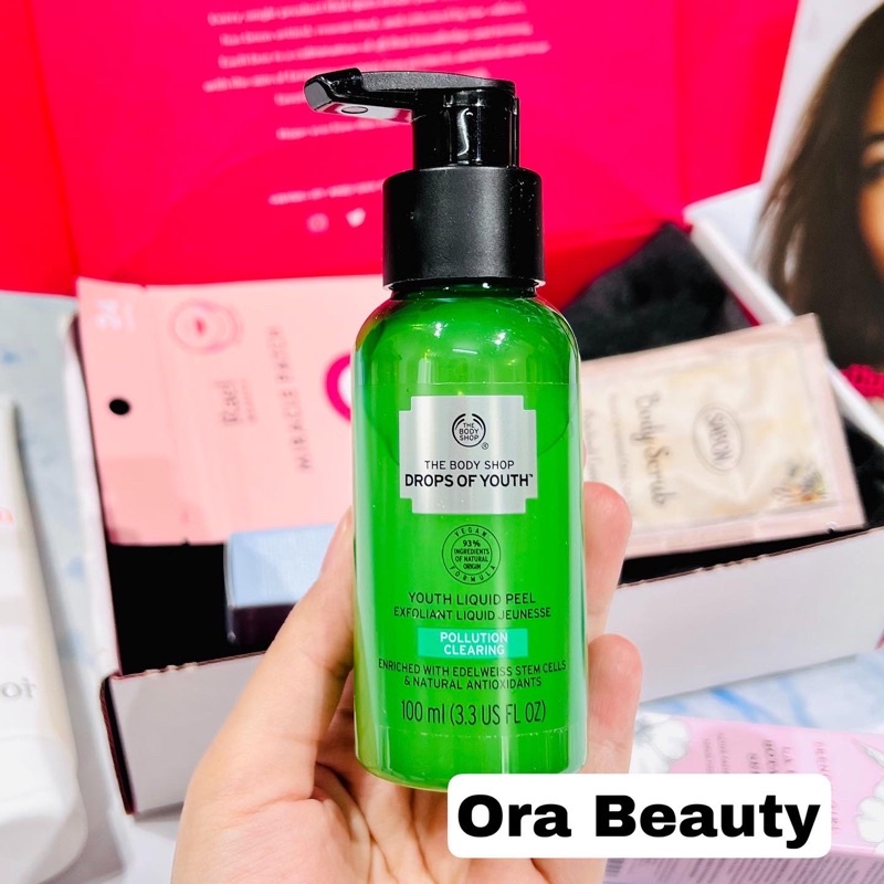 Tẩy tế bào chết mặt The Body Shop Drops of Youth Liquid Peel