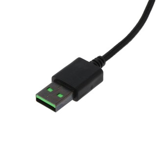 Durable Nylon Braided Line USB Mouse Cable Replacement Wire For  DeathAdder