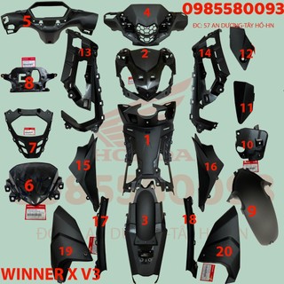 Dàn áo, nhựa nhám winner v3 2022, có bán lẻ từng món
