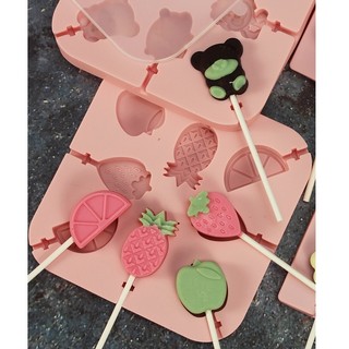 Khuôn làm kẹo mút silicone khuôn cakepop