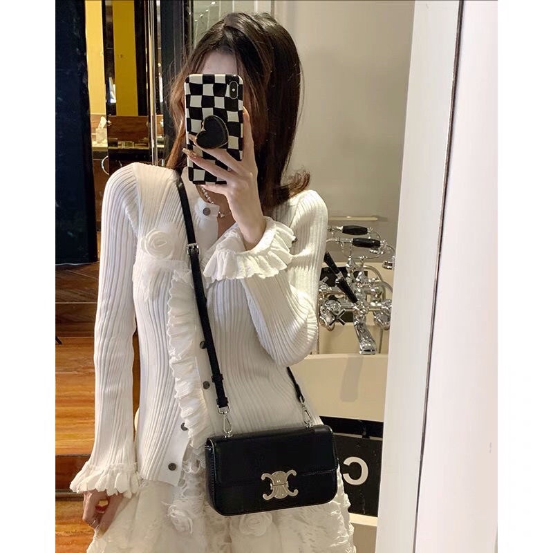 Túi khoá chữ X 2 dây đeo vai | BigBuy360 - bigbuy360.vn