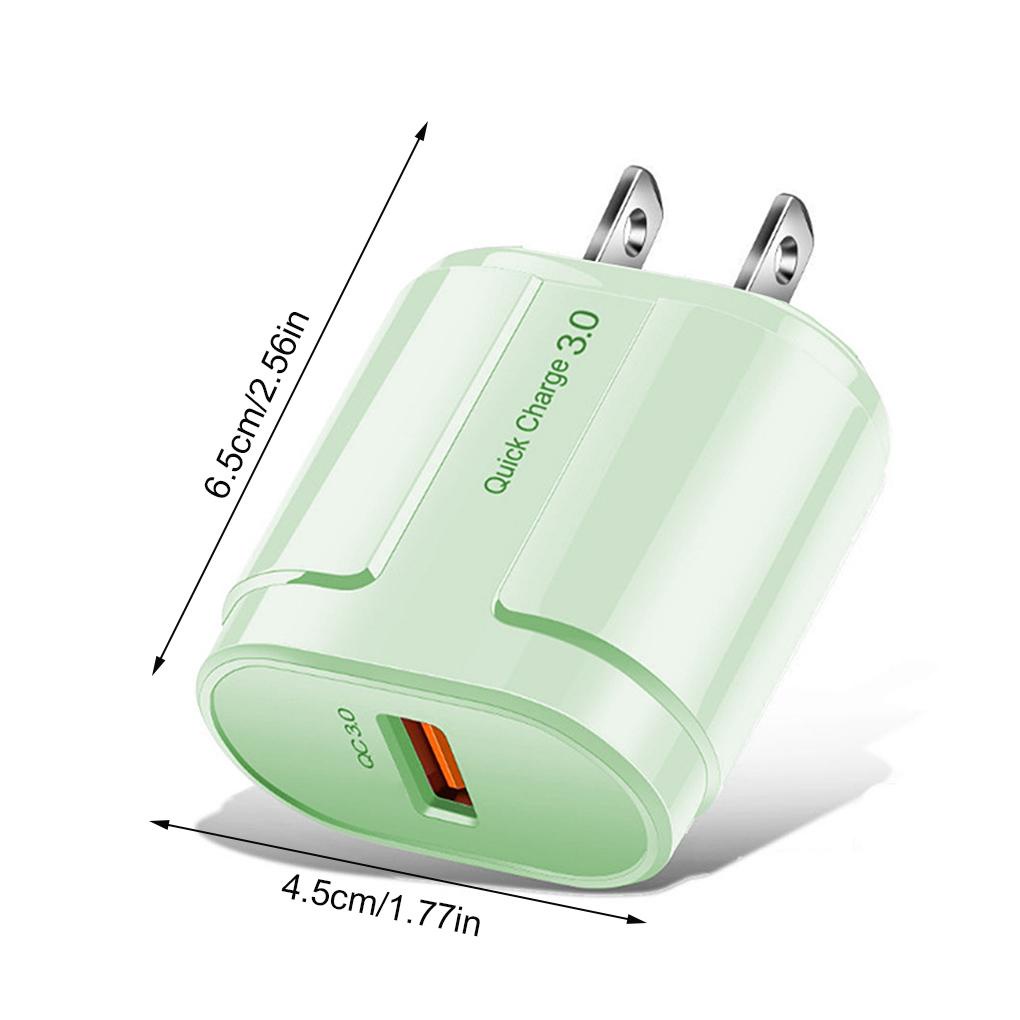 Củ Sạc Nhanh QC 3 / 0 18w 12 Cho Điện Thoại / Máy Tính Bảng