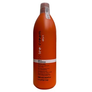 Dầu gội dành cho tóc khô rối Inebrya Ice Cream Dry - T Shampoo 1000ml