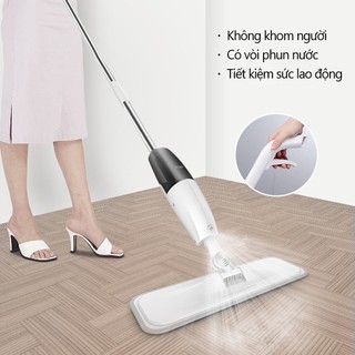 Cây lau nhà phun sương AURORA thông minh , Bộ chổi lau nhà đa năng có bình xịt nước