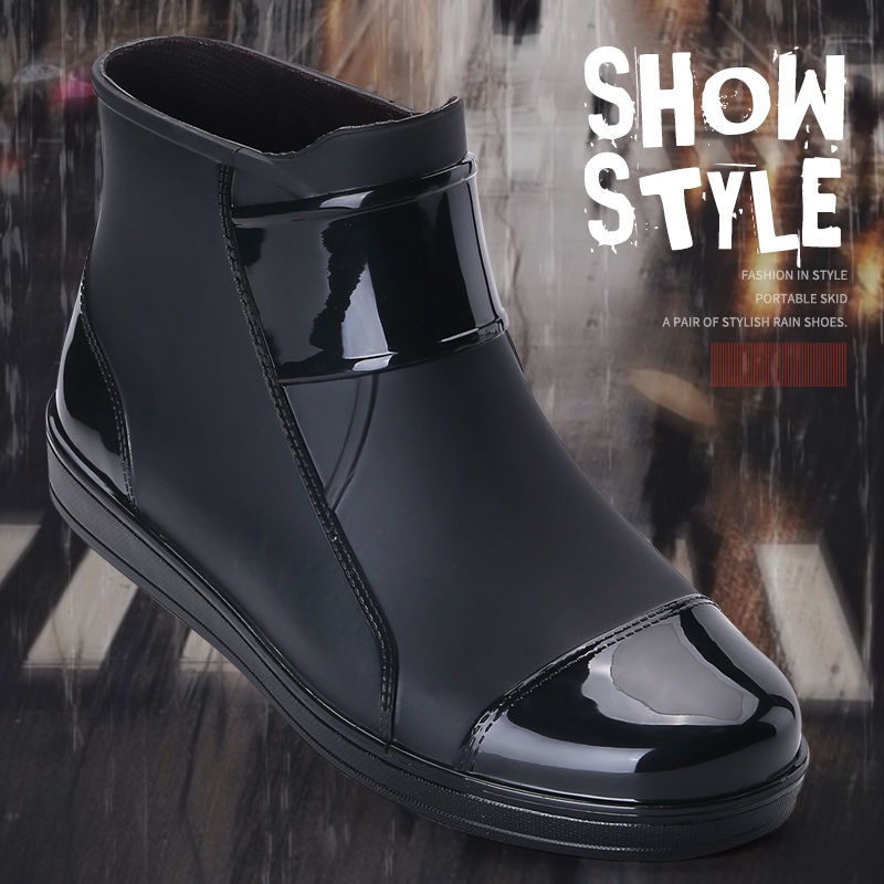 Giày Bốt Cao Su Đi Mưa / Làm Việc / Rửa Xe Hơi Chống Trượt / Thấm Nước Cho Nam