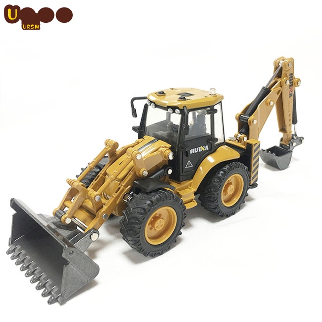 Mô Hình Máy Xúc Huina 1704 Bằng Hợp Kim Tỉ Lệ 1: 50