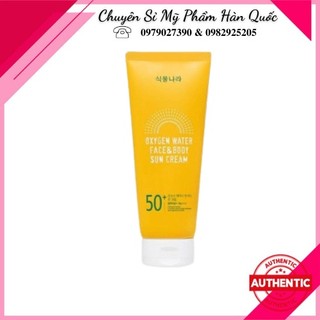 Kem chống nắng toàn thân Oxygen Water Face Body Sun Cream 200ml.