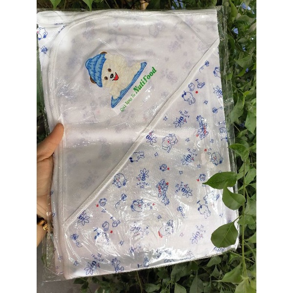 Khăn Choàng Tắm Kháng Khuẩn Cho Bé (Hàng Quà Tặng từ sữa Nutifood )