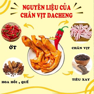 Chân vịt DaCheng cay tứ xuyên loại đỏ 1 chiếc