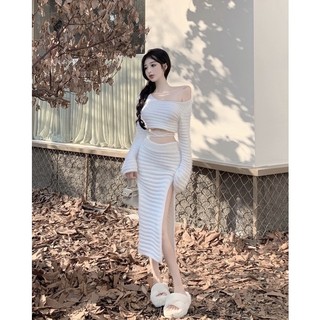 (SẴN SET) SET BỘ TRANG PHỤC LEN NỮ ULZZANG