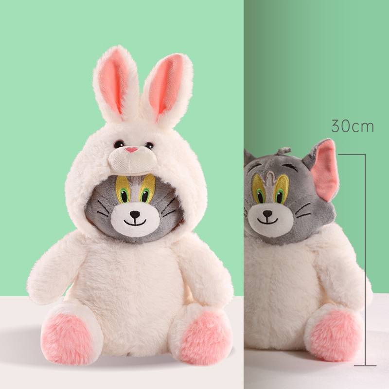 Thú Nhồi Bông Tom Và Jerry 30cm Cho Bé Hóa Trang