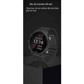 Dây Đeo Carbon siêu bền Garmin Forerunner 245 CB01