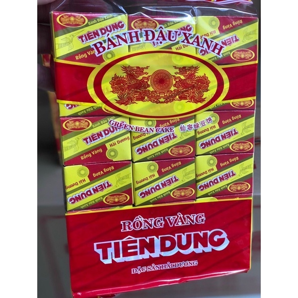 Đậu xanh Rồng Vàng Tiên Dung 1 gói 36 hộp