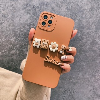 Ốp Lưng Basic Camera Nổi - Mẫu Cookies Sweet Nổi