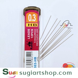 -ruột chì 0.3mm hb, ngòi chì 0.3mm hb kuelox -