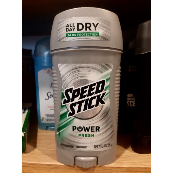 (hsd:11.2023)KHỬ MÙI NAM CỰC QUYẾT RŨ Speed Stick Power Antiperspirant Deodorant, FRESH 85GRAM TỪ MỸ