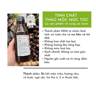 Tinh chất dầu gội thảo mộc kích mọc tóc