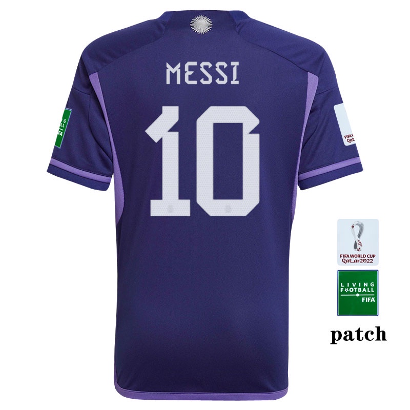 Áo Bóng Đá Đội Tuyển Argentina Sân Khách 2022-23 Size S-2XL