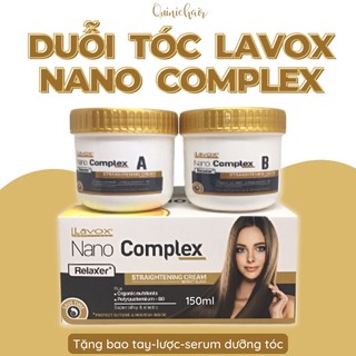 Duỗi tóc phục hồi tại nhà Lavox Nano Complex Thế hệ mới - Hương Thơm Diệu Kỳ
