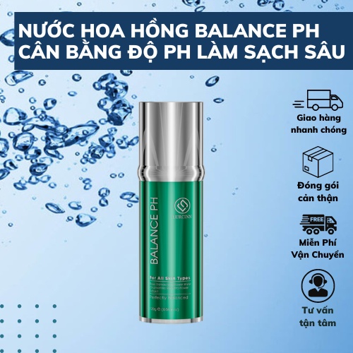 Nước Hoa Hồng BALANCE PH Toner Cân Bằng Độ PH Làm Sạch Sâu, Cấp Ẩm, Kiềm Dầu, Se Khít Lỗ Chân Lông - Lurcinn