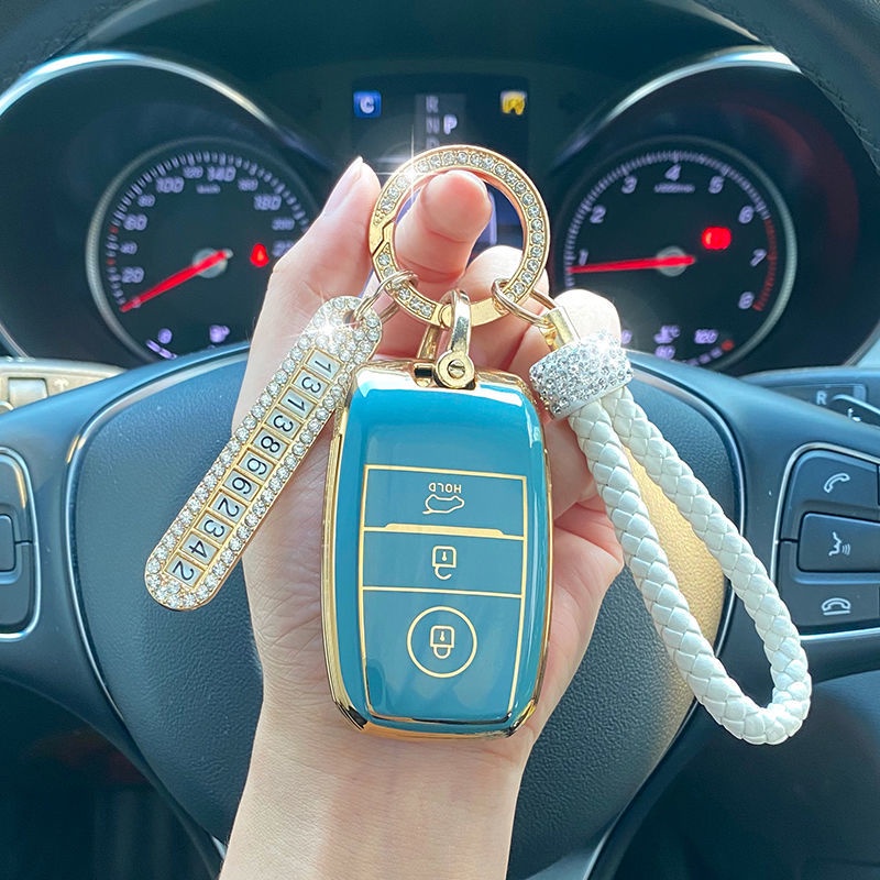 Vỏ Bảo Vệ Chìa Khóa Xe Hơi KIA Seltos KIA SOLUTO KIA MORNING KIA RONDO KIA RIO 3 Premium