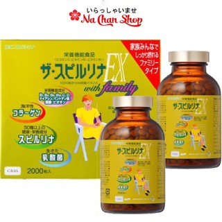 Viên uống hỗ trợ tăng cường sức khỏe tảo vàng ex nhật bản hộp 2000 viên