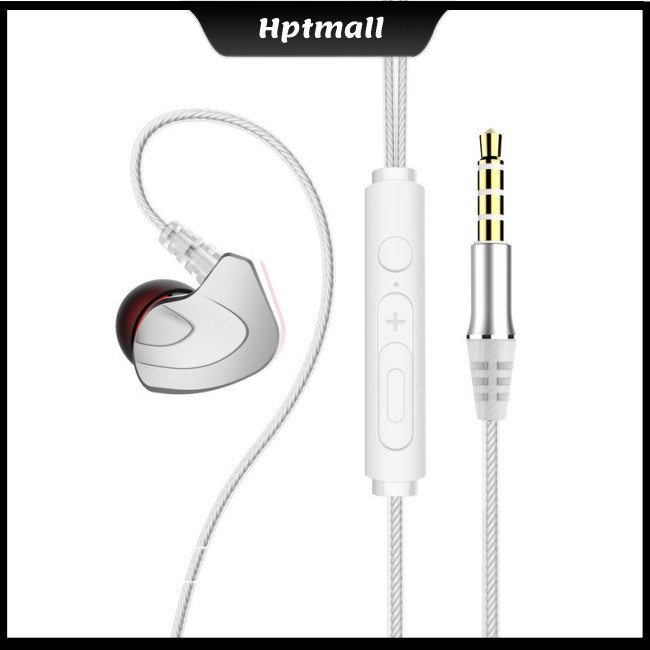 Tai Nghe Nhét Tai Jack 3.5mm Có Nút Điều Khiển Chơi Game Cho Điện Thoại Apple Android