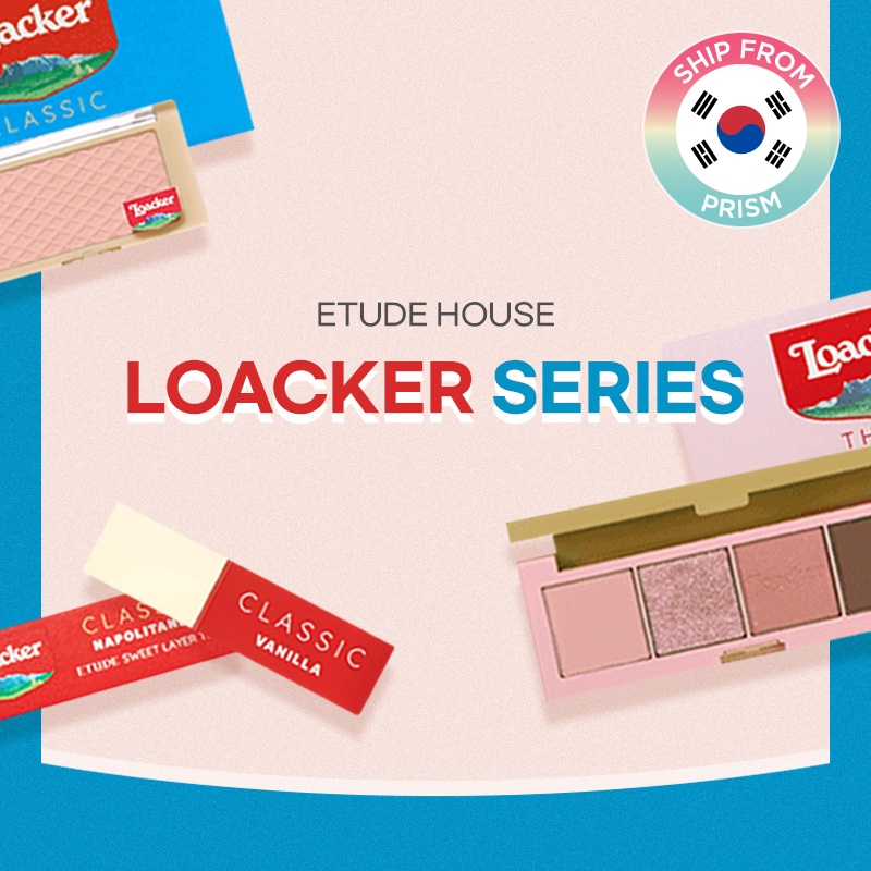 [Hàng mới về] Bảng phấn mắt Etude House dòng Loacker nhiều màu đa dụng