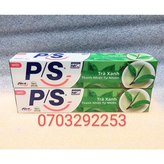 Combo 2 cây kem đánh răng P/S trà xanh 230g