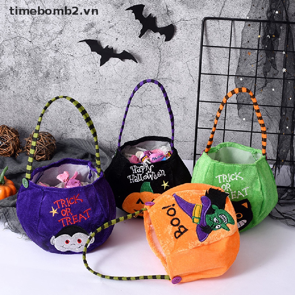 Túi Đựng Kẹo Họa Tiết Halloween 2022 Độc Đáo