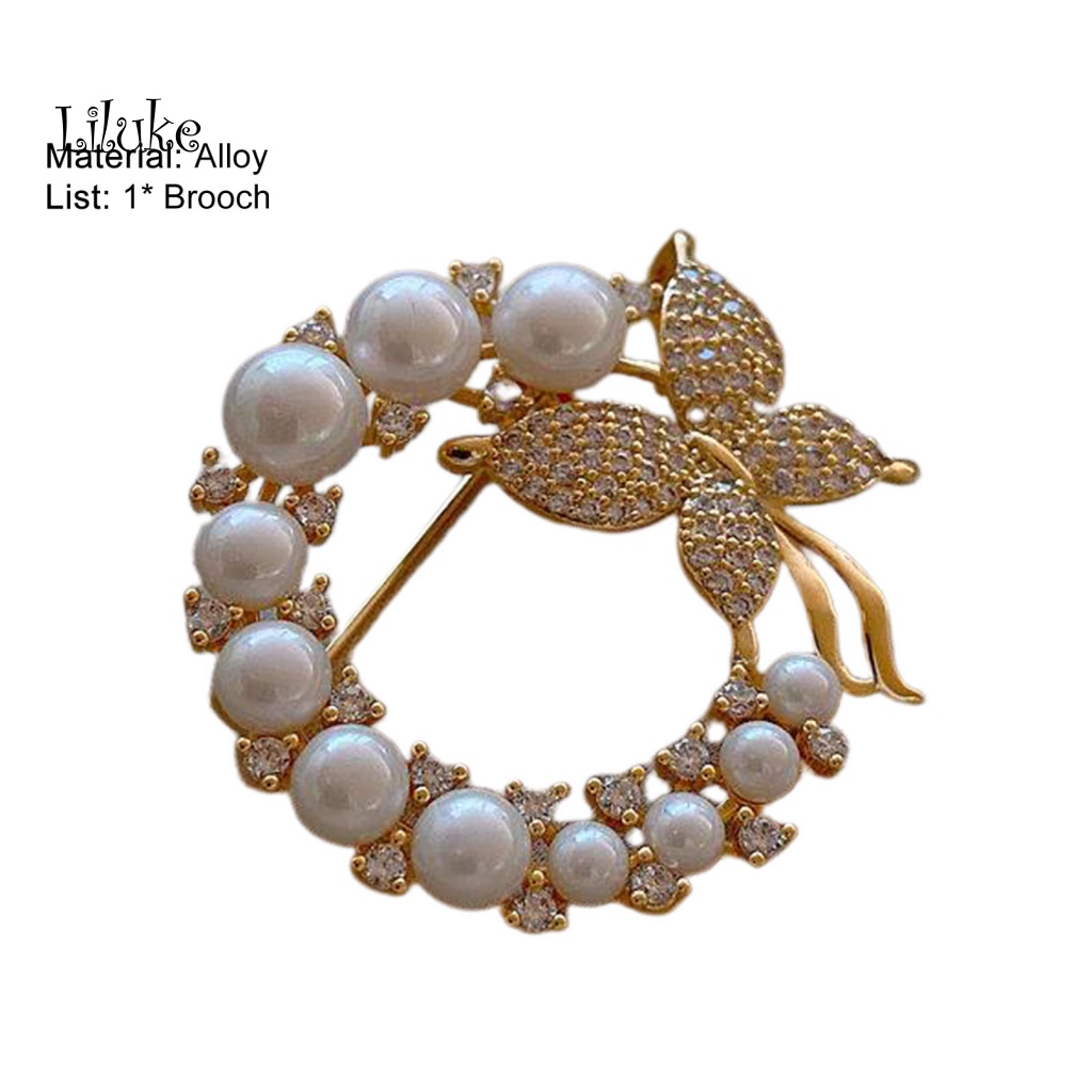 Ghim Cài Áo Hình Mặt Trăng Đính Đá Xinh Xắn Thời Trang