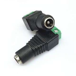 Jack sạc DC 5.5x2.1 / 5.5x2.5 đực/cái (vít ốc)