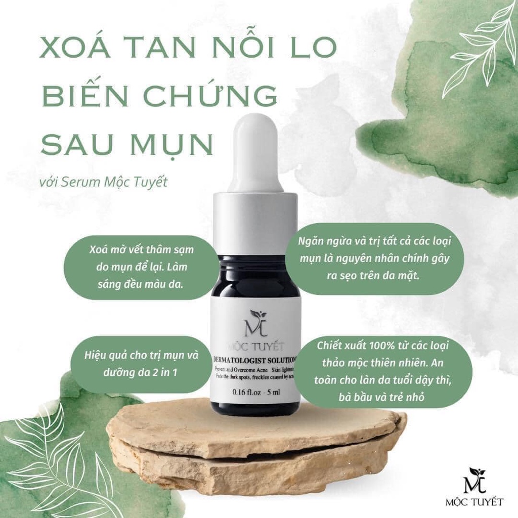 Serum Huyết Thanh Giảm Mụn, Mờ Thâm, Sáng Da, Dưỡng Da Căng Mịn