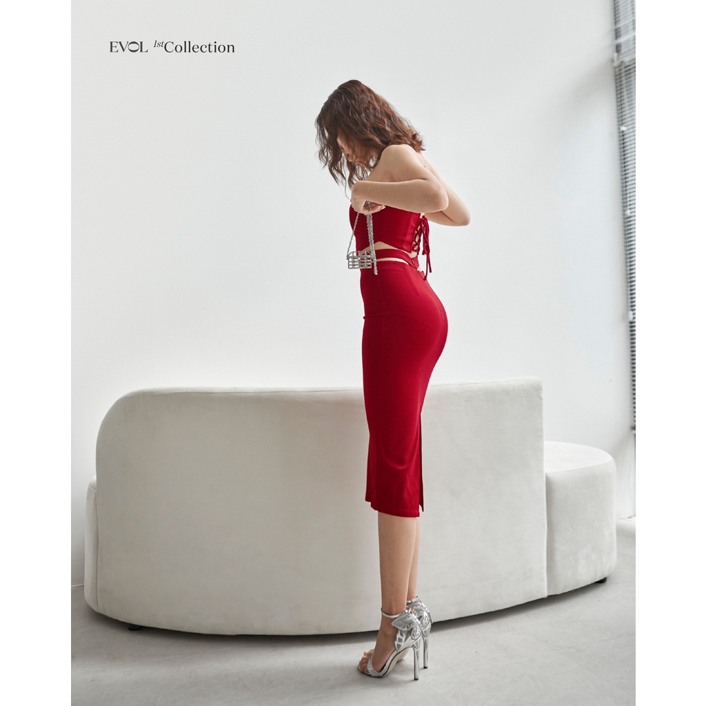 EVOL - Chân váy khoét eo - HIGHT-CUT SKIRT