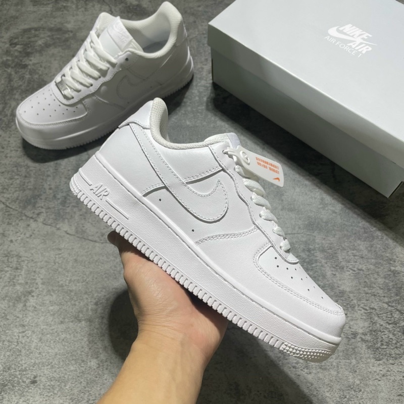 Giày_Nike air force 1, Af1 trắng đế Air bản cao cấp Tặng Tất "bao check" full size nam nữ basic cực HOT HIT