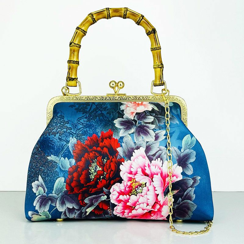 Túi Xách Tay Bằng Tre Phong Cách Mới Cho Nữ