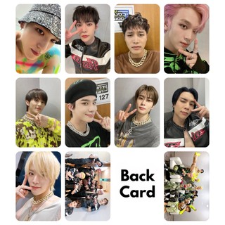 Set card giấy bo góc in 2 mặt ảnh nhóm NCT 127 - 2 Baddies selfie