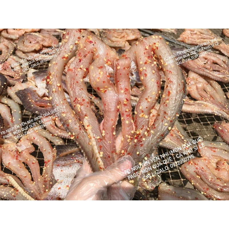 1 Con Khô Cá Lóc muối ớt 4 nắng, giá tương tác, 100% hàng chất lượng