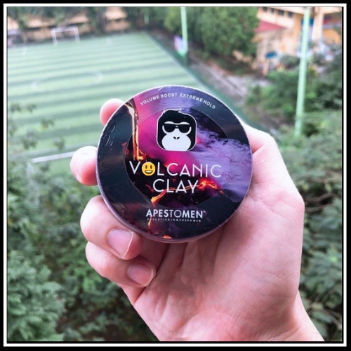 Sáp Vuốt Tóc Nam VOICANIC CLAY Cao Cấp, Wax Vuốt Tóc, Vuốt Không Bị Khô Và Rít