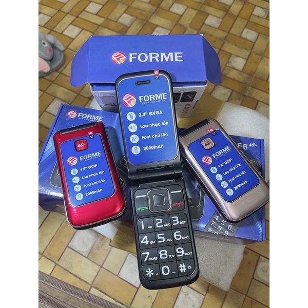 Điện thoại Forme F6 4G - Hàng chính hãng - Full hộp - Nguyên seal