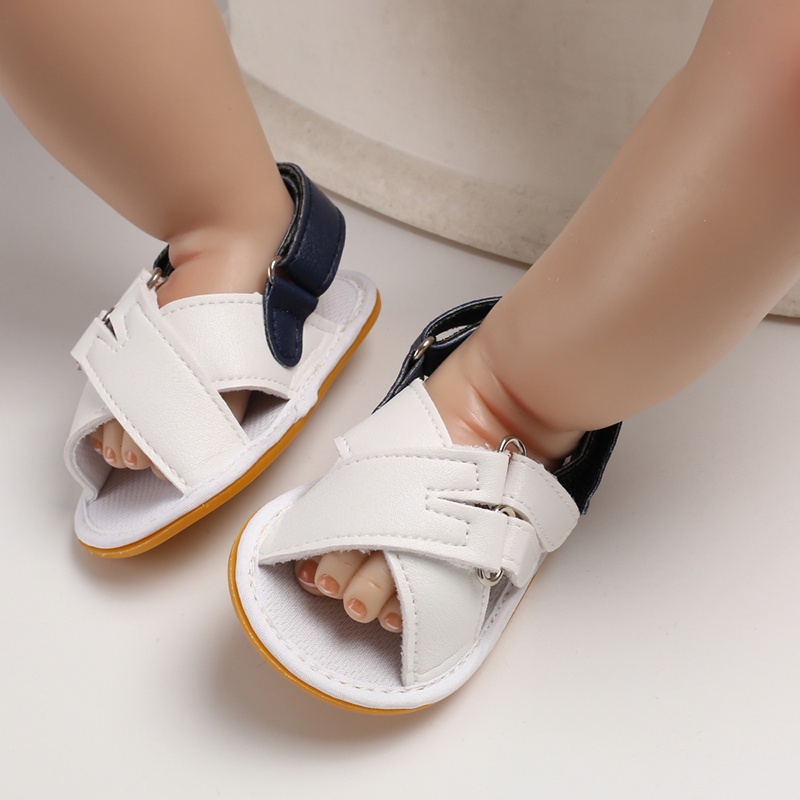Giày Sandal Cotton Mềm 2 Phong Cách Thời Trang Mùa Hè 2022 Cho Bé Sơ Sinh 0-18 Tháng Tuổi