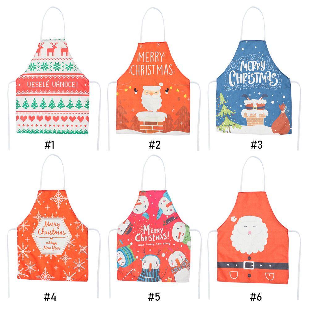 PINEVN Tạp Dề Giáng Sinh Hình Natal Navidad