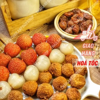 Vải Thiều Sấy Khô Túi 1KG - Vải Thiều Lục Ngạn Bắc Giang Sấy Khô