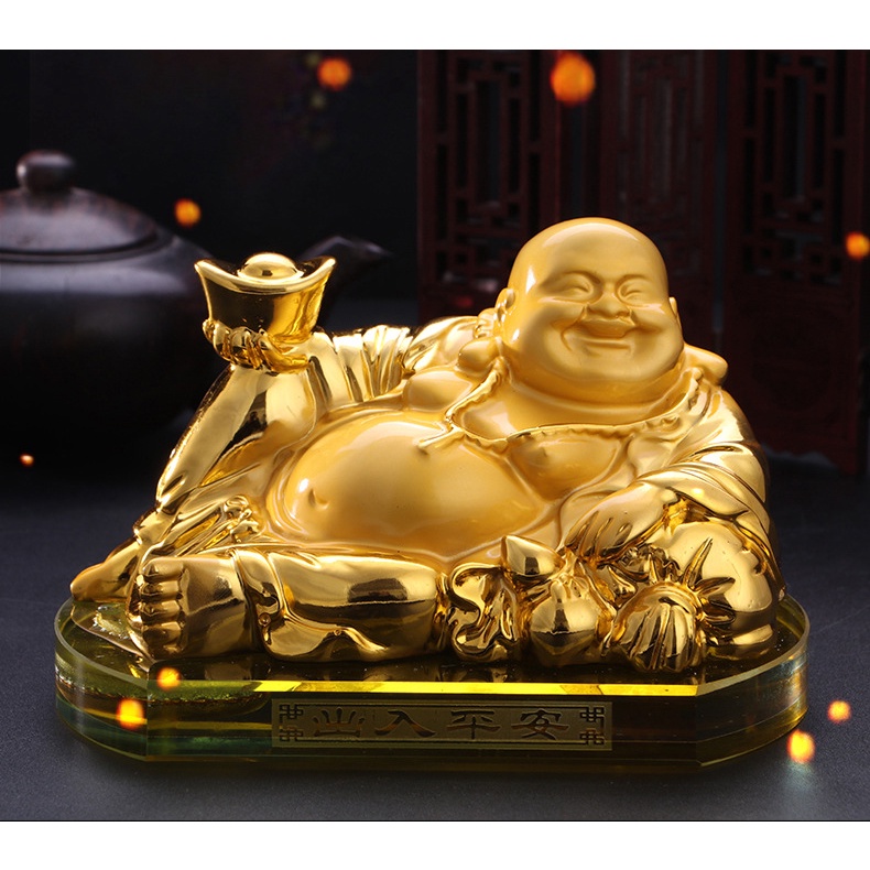 Tượng Phật Di Lặc Để Ô Tô - Phật Thích Ca Quan Âm Bồ Tát Trang Trí Bàn Làm Việc Xe Hơi Phòng Khách Cực Đẹp Sang Trọng